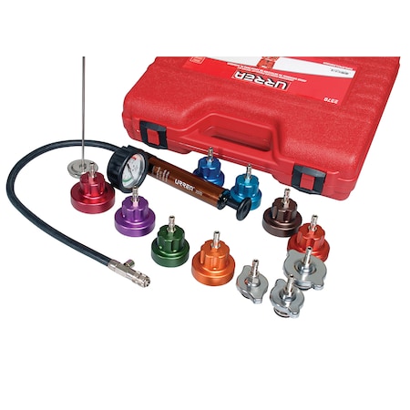 Urrea Radiator Press Tester Set, 14Pz 2370